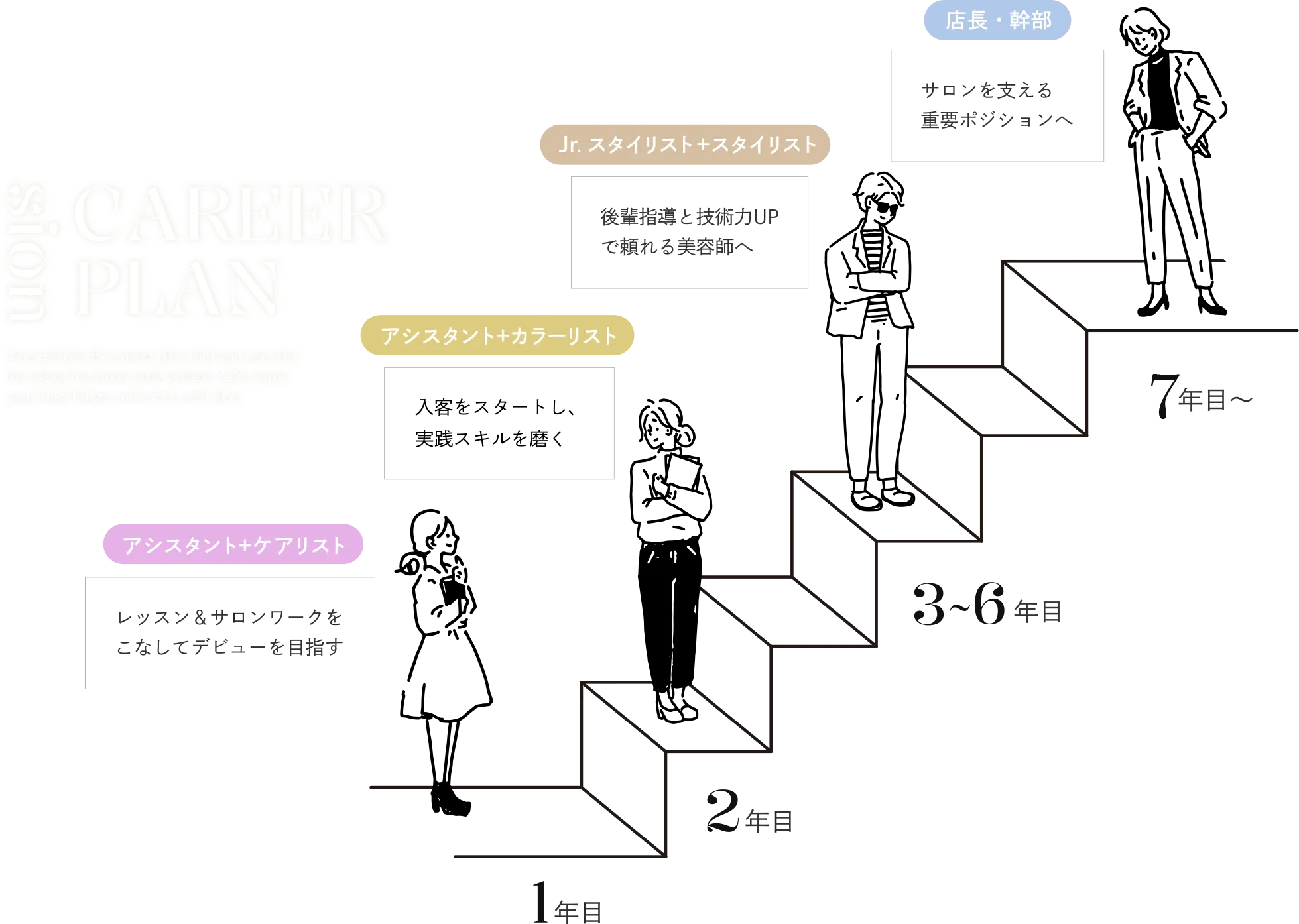 01 Career 長く働けるキャリアパス
